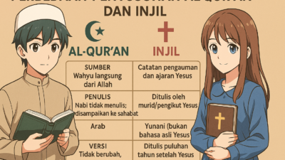 Perbedaan Penyusunan Al-Qur’an dan Injil: Dari Wahyu hingga Versi